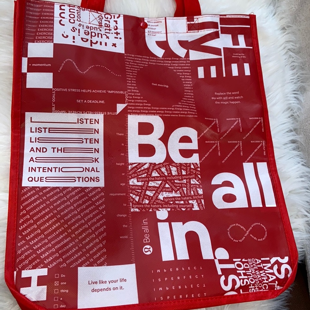 Lululemon item -Large Reusable Tote Bag - Picture 6 of 16
